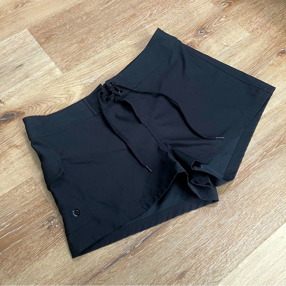 La Blanca Women's Swim Black Board Shorts